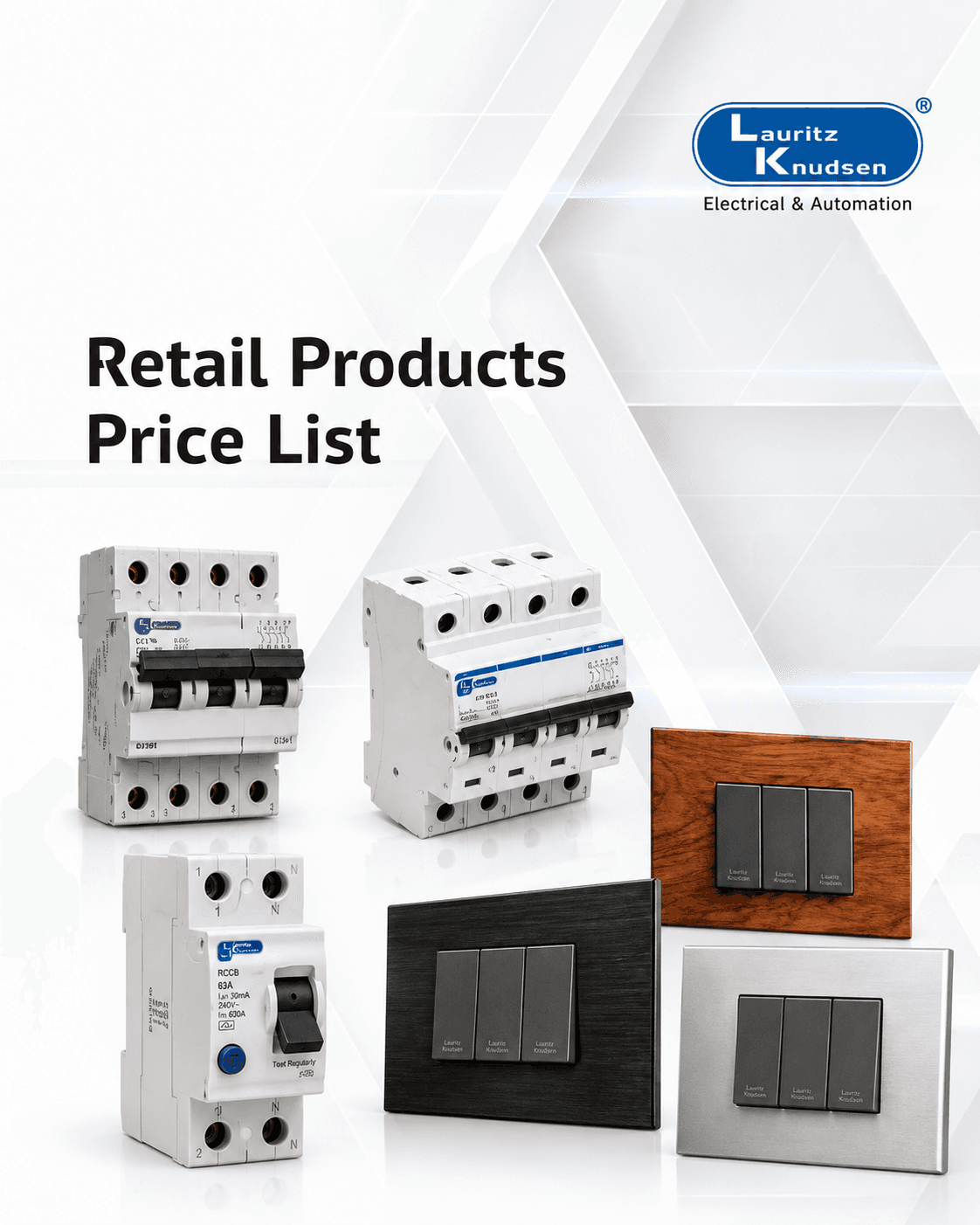 Retail Products Price list