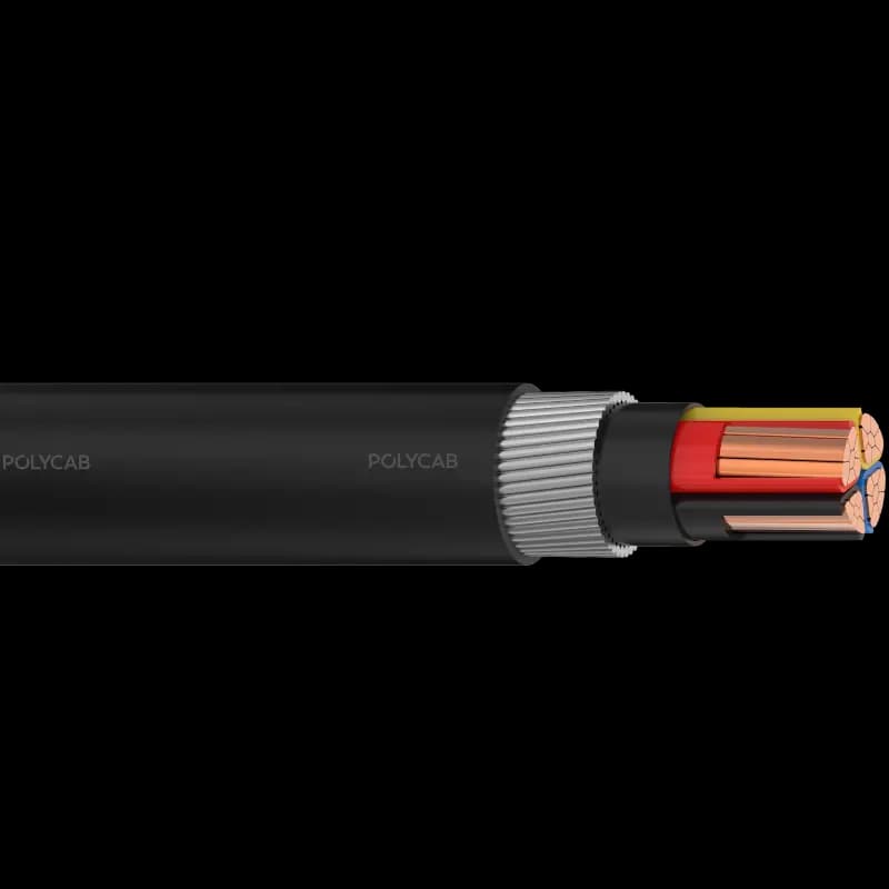 Polycab LV Cu IEC 60502-1 0.6/1kV MC-3.5 SWA