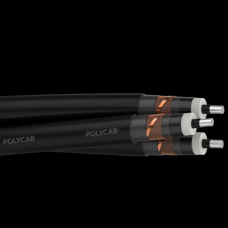 Polycab MV 1T AL XLPE AS-NZS 3.8/6.6kV