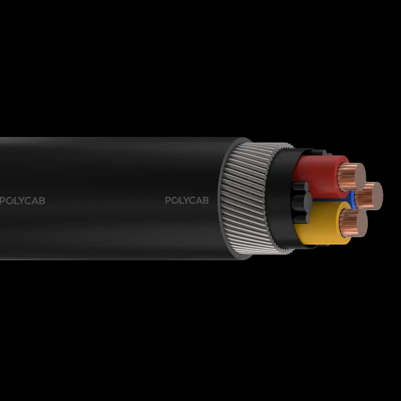 Polycab MV IS 7098-II 3C 2XWY/2XFY 3.3/3.3kV(UE)