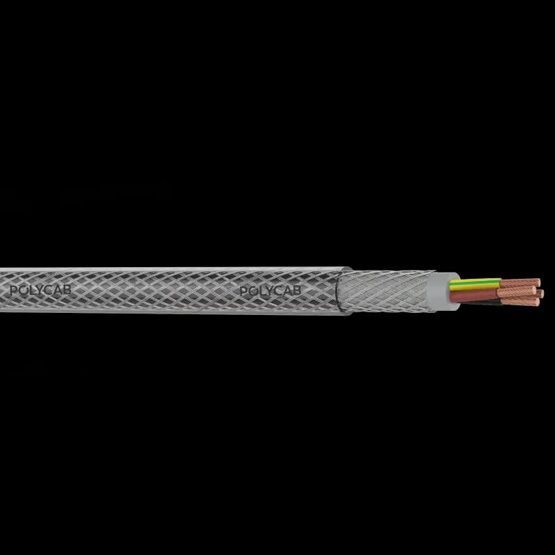 Polycab 110 CY IEC 60227-7 Screened control Cable 300/500V AC