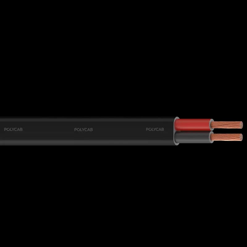 Polycab HFFR-01ZZ-K/03XZZ-K 1100V AC IS 17048 Flat Cable